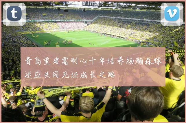 青岛重建需耐心十年培养杨瀚森球迷应共同见证成长之路
